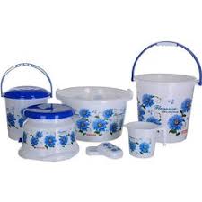 Plastic Bathroom Set (6 IN 1)